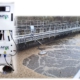 WGA application at a waste water treatment plant.