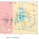 Two-dimensional volatility basis set mapping expressed as logarithm of effective saturation concentration of organic nitrate (log(C∗ ON) = log(1/Kp,ON)) in a 2D space with log(C∗ ON) on the x axis and O : C ratio of CxHyOzNk (= (z−2k)/x) on the y axis. The val ues of log(C∗ ON) during SAPHIR-CHANEL campaigns for various urban VOC-NOx mixture experiments are shown color-coded by daytime (light blue) and nighttime (dark grey) conditions. The horizontal whiskers represent the uncertainty of log(C∗ ON) (see Sect. S3.3 for uncer tainty propagation). The vertical whiskers represent the uncertainty from using WALL-E signal as an indication of concentration (estimated to be 50%). Organic composition from the group contribution method based on the carbon number (ni C) and oxygen number (ni O) are shown to describe organic aerosol volatility as isopleths at 300 K following Donahue et al. (2011), with parameterizations following Stolzenburg et al. (2018) as described in Sect. 2.5.1. The dark grey lines represent carbon number isopleths and the light green curves represent oxygen number isopleths. The volatility range of semi-volatile organic compounds (SVOC) and intermediate-volatility organic compounds (IVOC) are highlighted red and yellow, respectively.